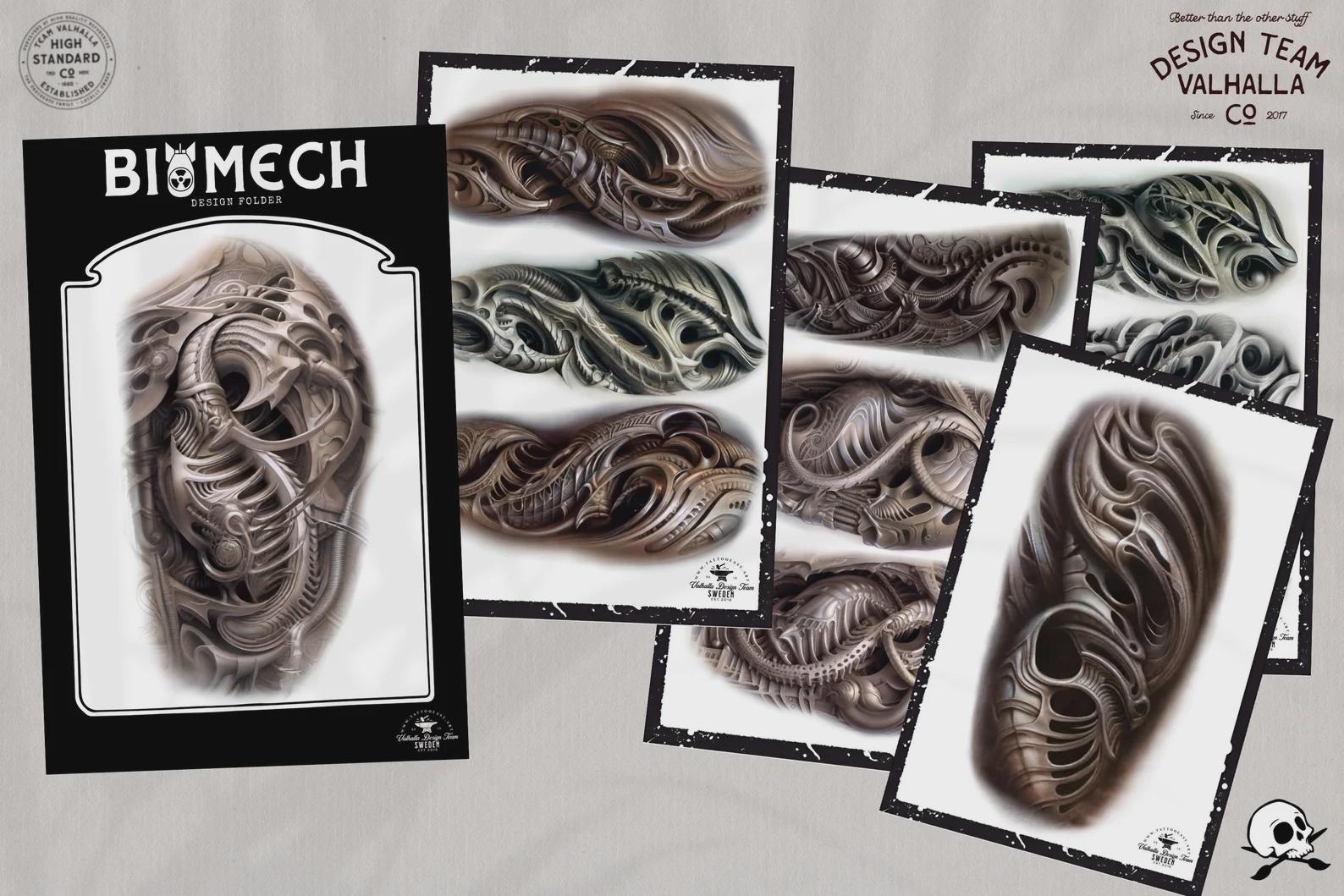 Organica Machina ~ Custom art for Procreate XL collection Biomech references