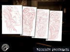 Organica Machina ~ Custom art for Procreate XL collection Biomech references