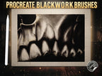 Dynamic Blackwork Shader – Procreate Brushes