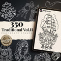 350+ Traditional Tattoo Ideas – Procreate Stamps | Old School