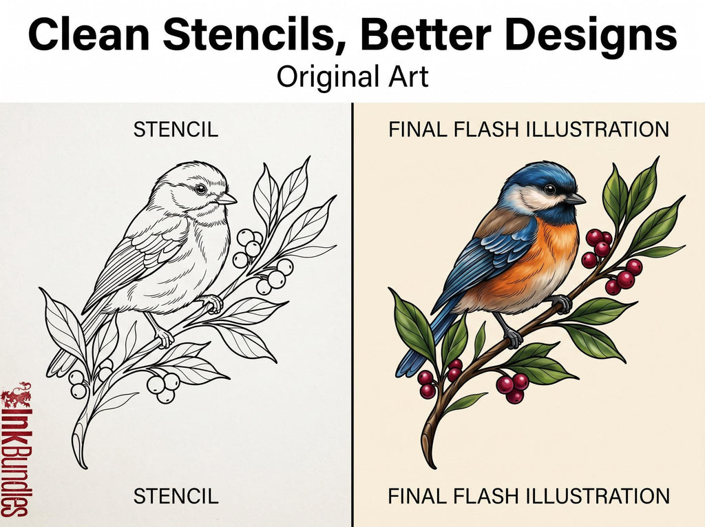 Neo Traditional Birds