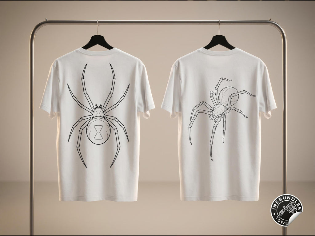 Procreate Spiders, Neo-Traditional / Semi-Realistic - 45 Custom Stencils