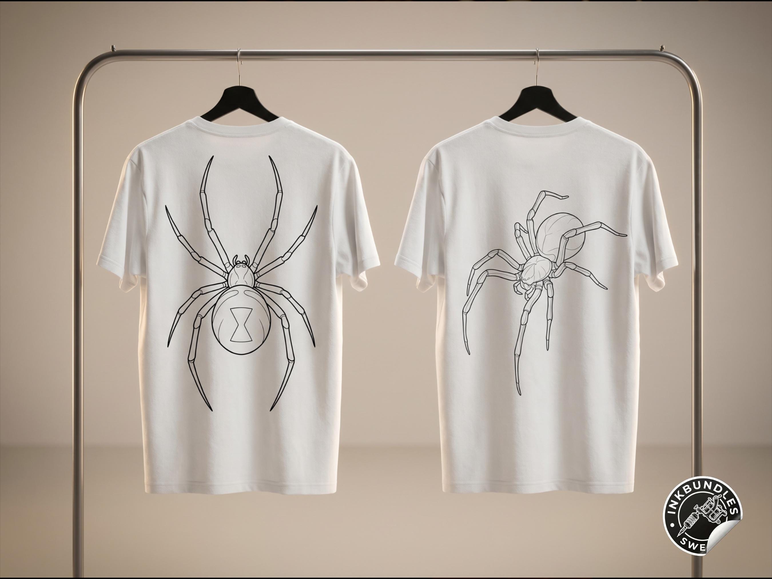 Procreate Spiders, Neo-Traditional / Semi-Realistic - 45 Custom Stencils