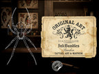 Procreate Spiders, Neo-Traditional / Semi-Realistic - 45 Custom Stencils