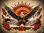 Procreate Traditional tattoo art XL, 600+ designs drawn by handmade ( digital download for Procreate )