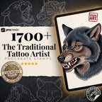 Traditional Tattoo Toolkit for Procreate, Build Your Own Designs, American Traditional Flash Brush Set