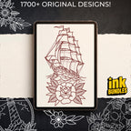 Traditional Tattoo Toolkit for Procreate, Build Your Own Designs, American Traditional Flash Brush Set