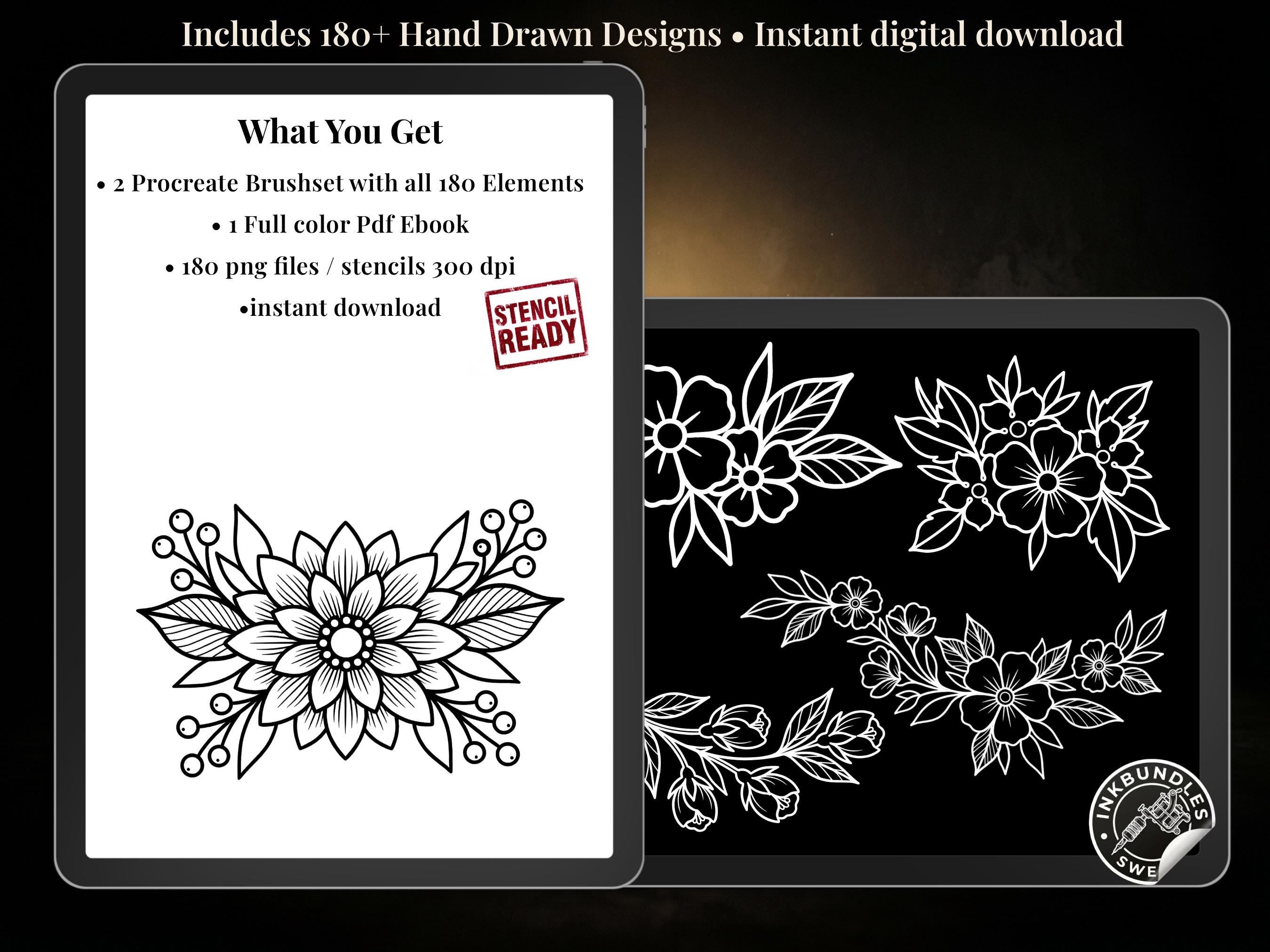 Flowers & Leaves - 180 designs