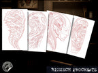 Organica Machina ~ Custom art for Procreate XL collection Biomech references