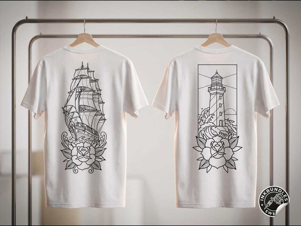 350+ Traditional Tattoo Ideas – Procreate Stamps | Old School