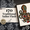 Procreate, Ship Ahoy! 100+ tattos, outlined tattoo ideas, hand drawn art