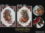 Traditional Tattoo Toolkit – Procreate Stamps & Brushes