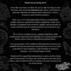 Art nouveau reference mega bundle, Procreate stamps and extras