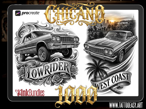 1000+ Chicano Tattoo Design Kit