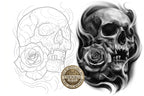 The skull project, 500 custom designs for Procreate