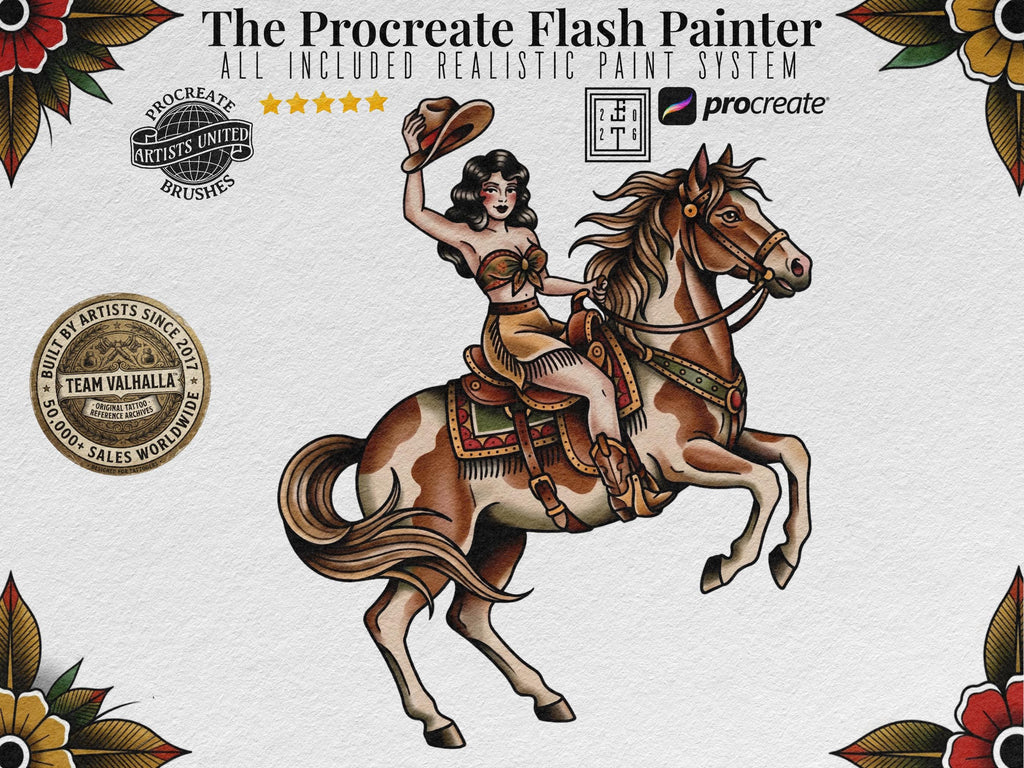Procreate Watercolor Brush Set: AquaSoft + Studio, Realistic Canvas Textures Digital Download