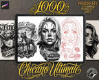 Chicano Design Kit Bundle - 1,000+ Procreate Stamps