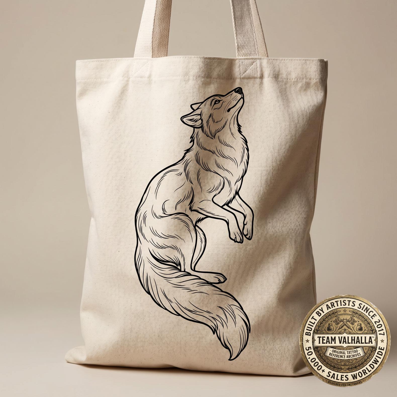 Procreate Neo Traditional Animal Tattoo Design Reference Kit, Brushset & PNG, original stencils