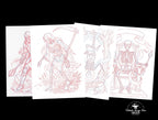 Arcanum Medieval Tattoo Stencils – Procreate Stamps – preview 9