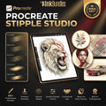 Procreate Stipple Brushes: 62 Custom Tattoo Shaders (Digital Download)