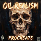 Master Oil – 66 Procreate Brushes