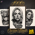 Chicano Design Kit Bundle - 1,000+ Procreate Stamps