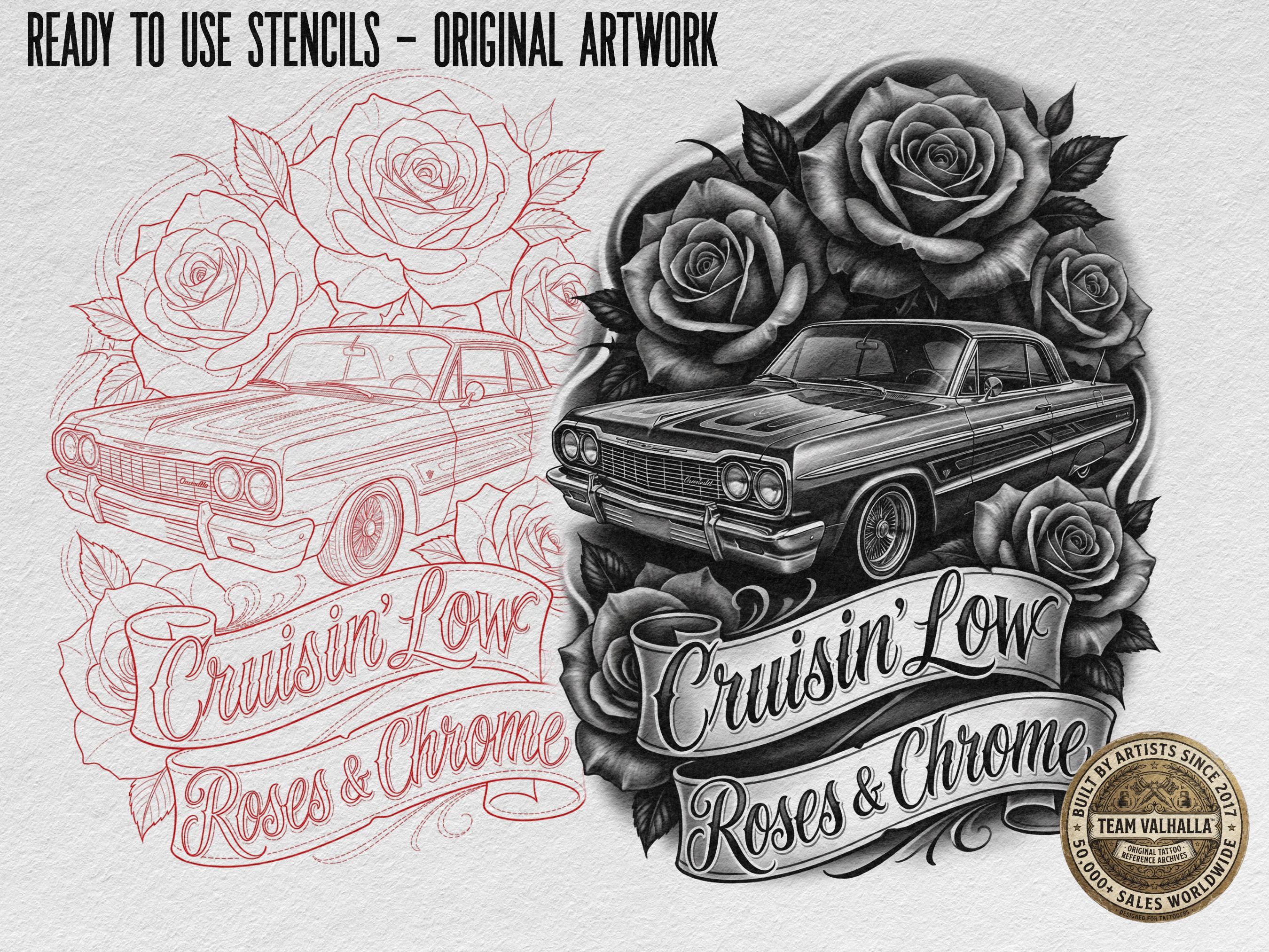 1000+ Chicano Tattoo Design Kit