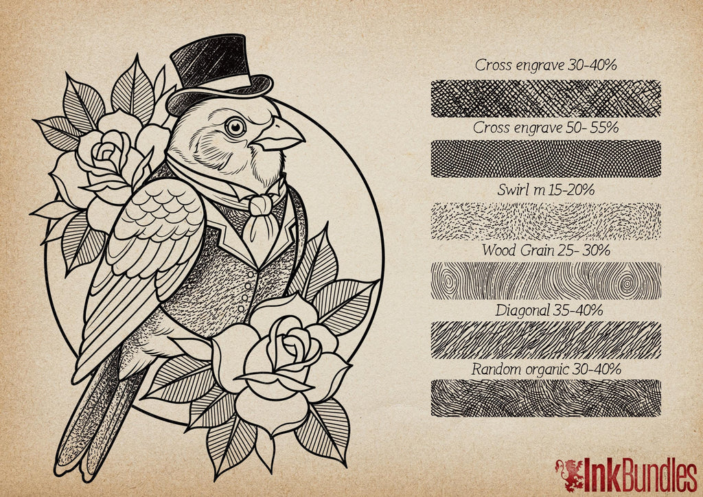 Procreate The Engrave Toolbox & Vintage Press, 500+ Original Procreate Brushes