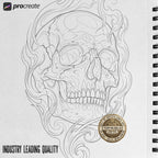 The skull project, 500 custom designs for Procreate