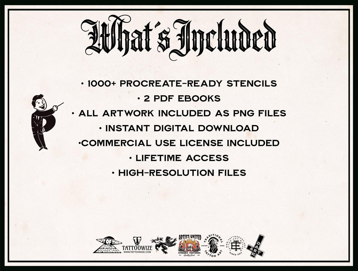 Chicano Design Kit Bundle - 1,000+ Procreate Stamps