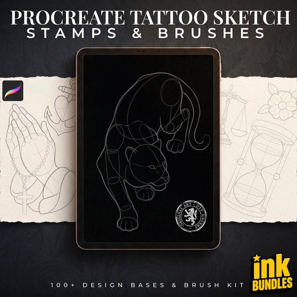 Procreate Tattoo Sketch Toolbox