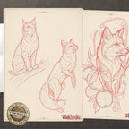 This & That, 54 pages tattoo sketchbook, custom art inspiration