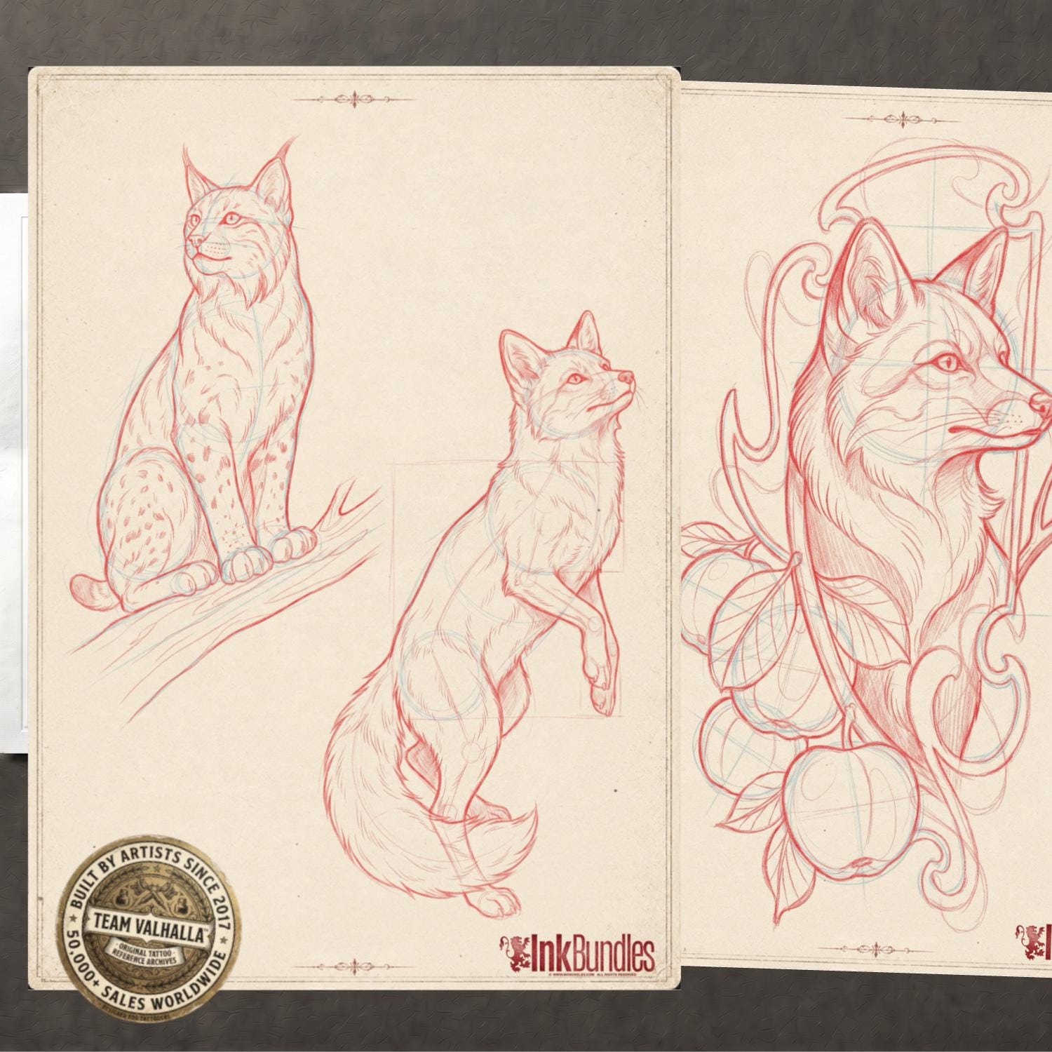 This & That, 54 pages tattoo sketchbook, custom art inspiration