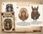 Northern Mythology, Traditional Viking – Stencils & Flash Art Procreate, PDF Tattoo References