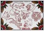 Traditional Felines – 170+ Procreate Brushes (Digital Download)