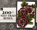 Rose Stencils & Flash work