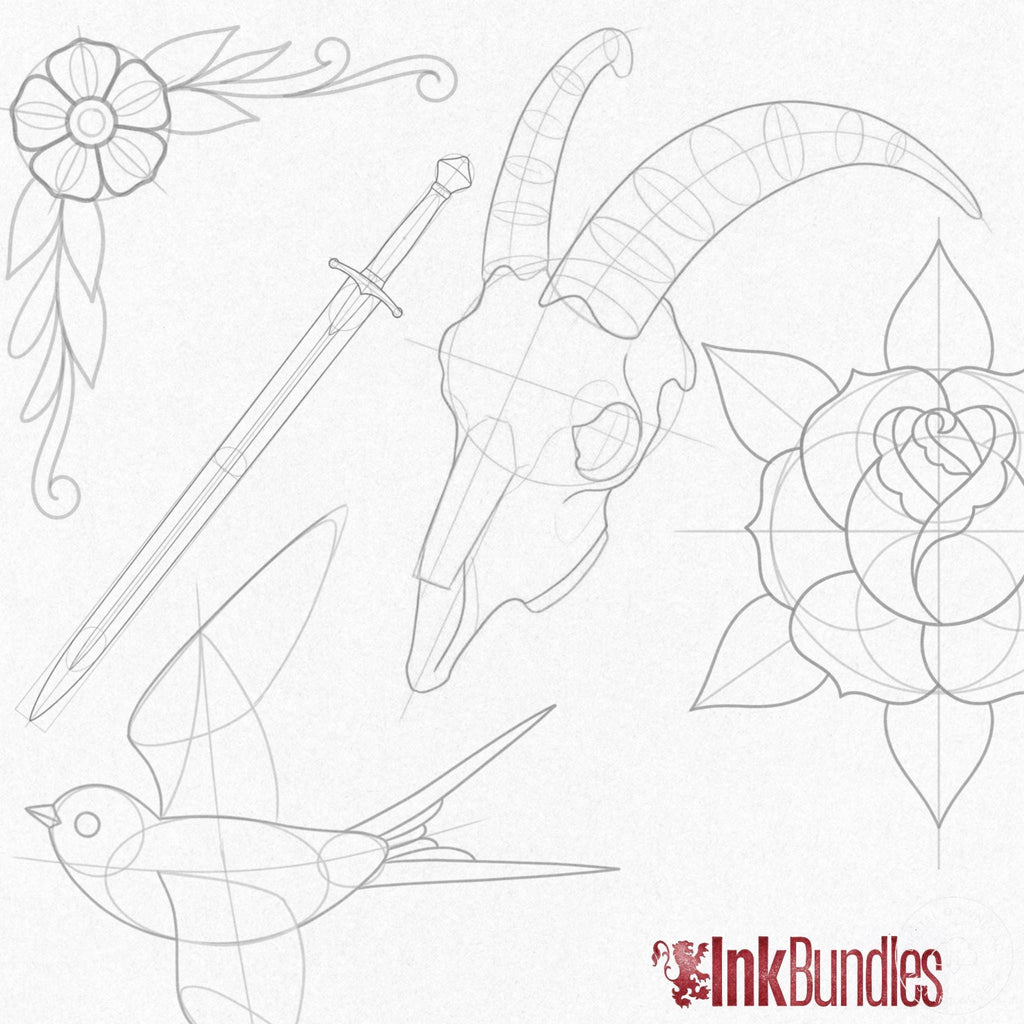 Procreate Tattoo Sketch Toolbox