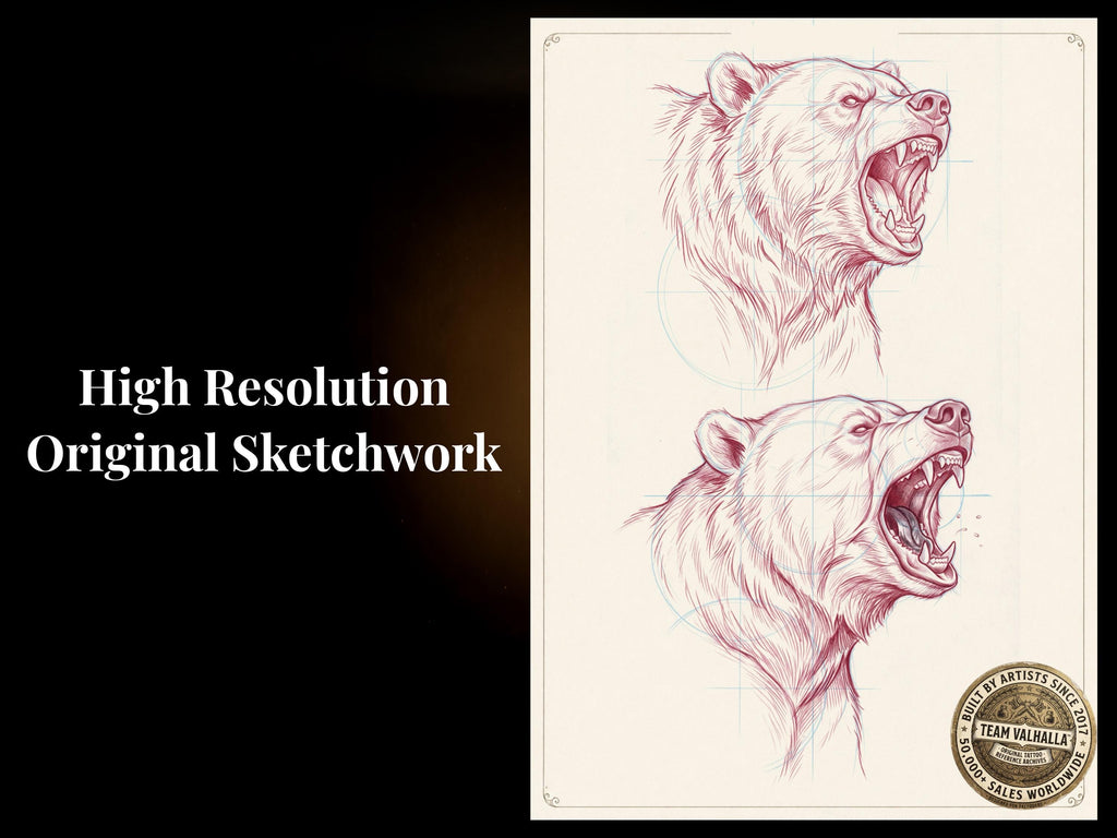 Sketch Library Animal Heads, 69 pages Animal portrait sketchbook