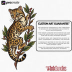 Traditional Felines – 170+ Procreate Brushes (Digital Download)