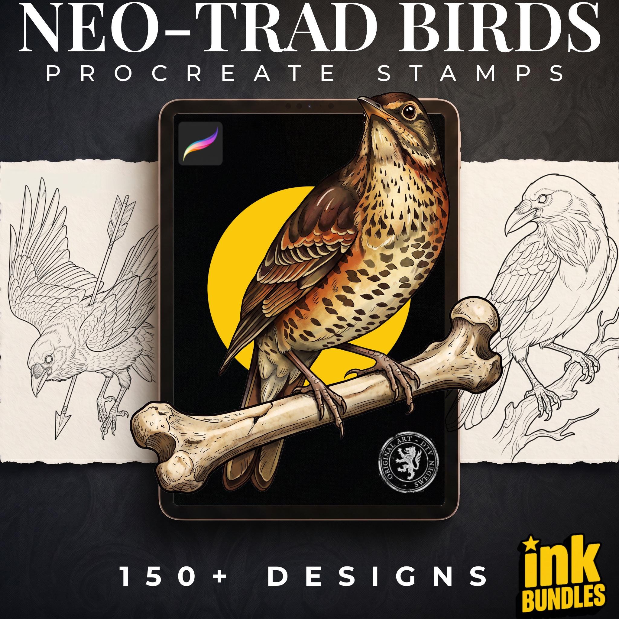 Neo Traditional Birds