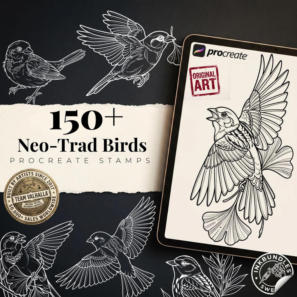 Neo Traditional Birds