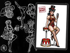 Traditional Character Vol.1 – 201+ Procreate Stamps