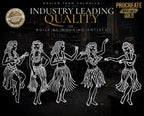 Procreate 200 Traditional characters vol.2, Tattoo design kit, Brushset, original stencils