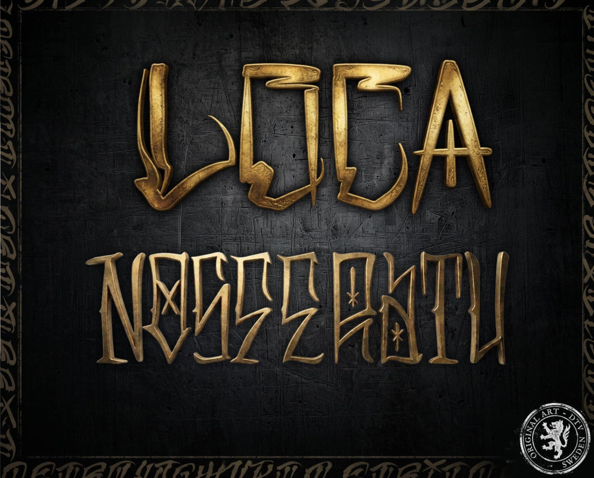 Tattoo Lettering for Procreate