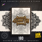 Sacred Geometry 2, Procreate Brushes: 180 Stamps & Patterns