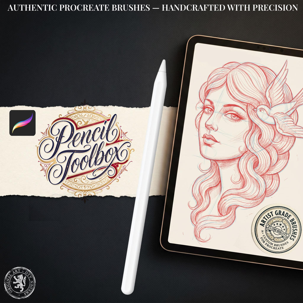 Pencil Toolbox – Procreate Brushes