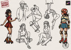 Traditional Character Vol.1 – 201+ Procreate Stamps