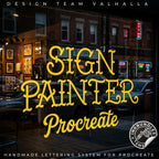 The Sign Painter – Procreate Tattoo Lettering