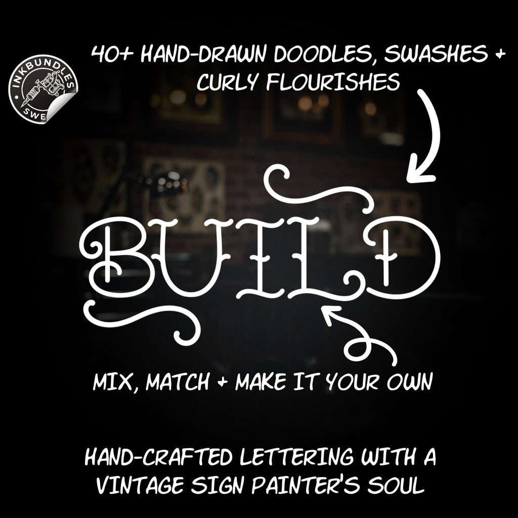 The Sign Painter – Procreate Tattoo Lettering – preview 9