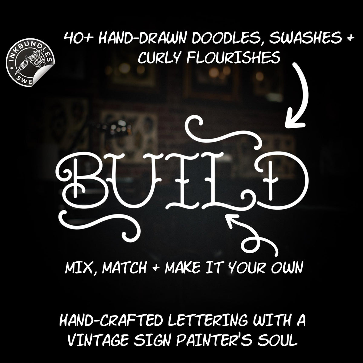 The Sign Painter – Procreate Tattoo Lettering – preview 9